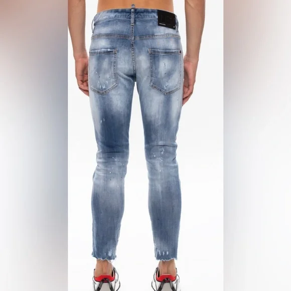 Dsquared2 Skater Mens Jeans Size 50/34 - Picture 3 of 12